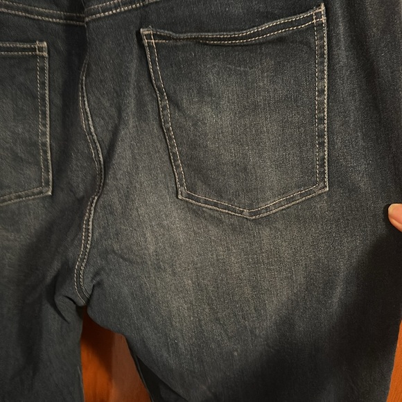 Betabrand 7 pocket yoga pant jean straight leg - Picture 5 of 6